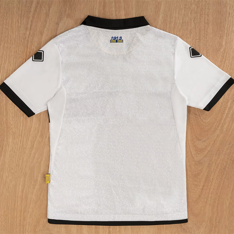 2012-2013 Parma White Retro Soccer Jersey