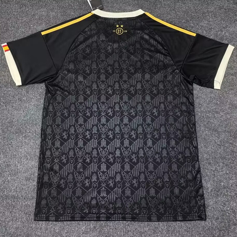 26-27 Spain Black Special Edition Fans Soccer Jersey