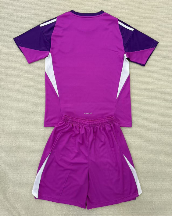 25-26 New York Red Bulls Purple GoalKeeper Kids Soccer Jersey