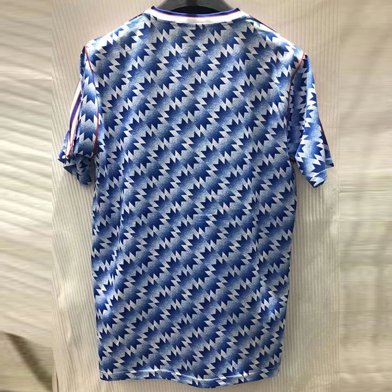 1990-1992 Man Utd Away Retro Soccer Jersey