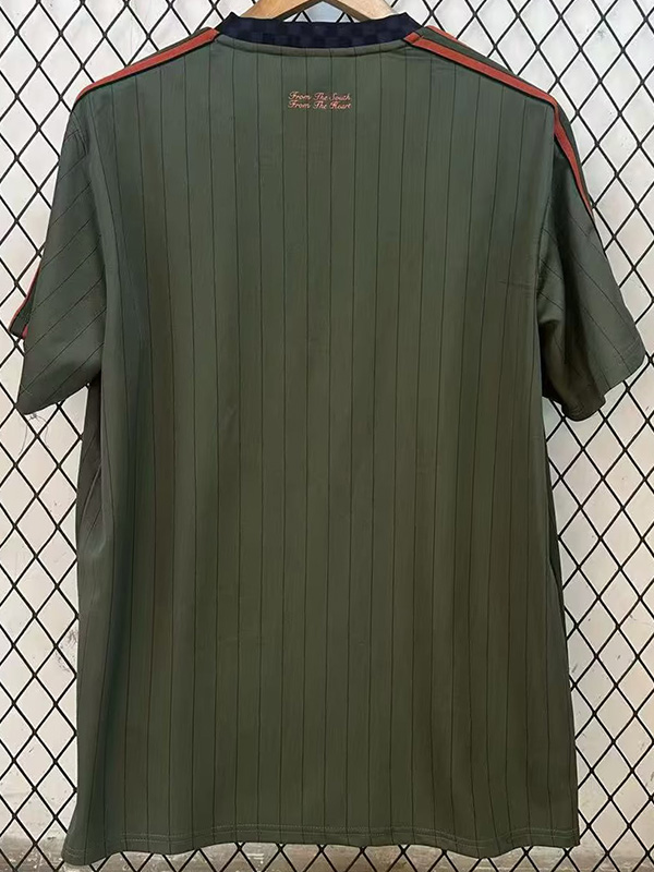 25-26 Bayern Green Grey Casual Edition Fans Training shirts