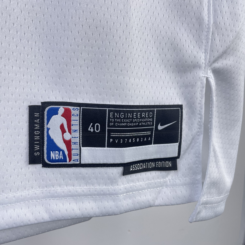 22-23 CELTICS HOLIOAY #4 White Home Top Quality...