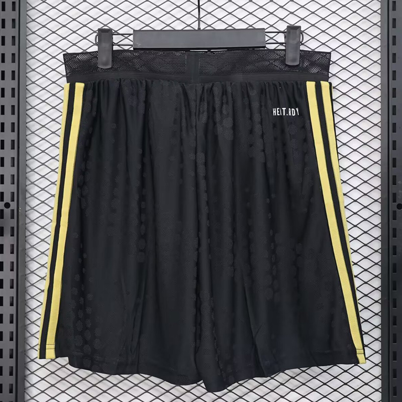 25-26 Mexico Gold Cup Black Player Version Shorts Pants (球员短裤)