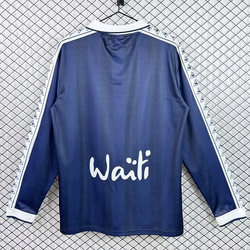 1996-1997 Bordeaux Home Long Sleeve Retro Soccer Jersey (长袖)