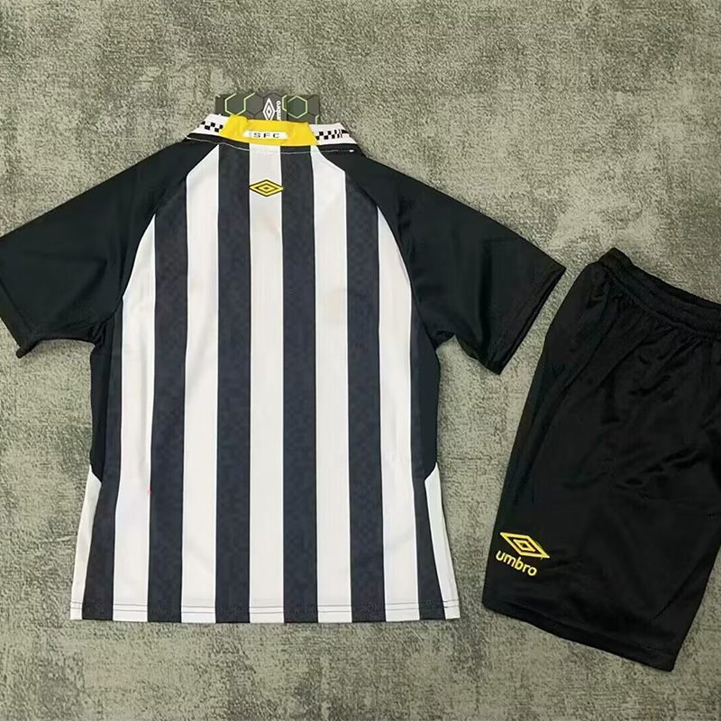 25-26 Santos FC Away Kids Soccer Jersey
