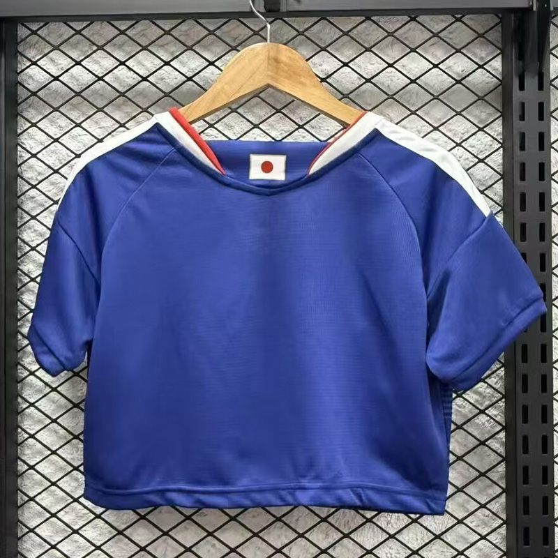 2026 World Cup Japan Home Women Cheerleader Shirt (女啦啦短袖)