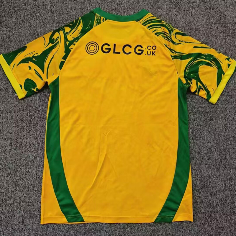 26-27 Norwich City Home Fans Soccer Jersey