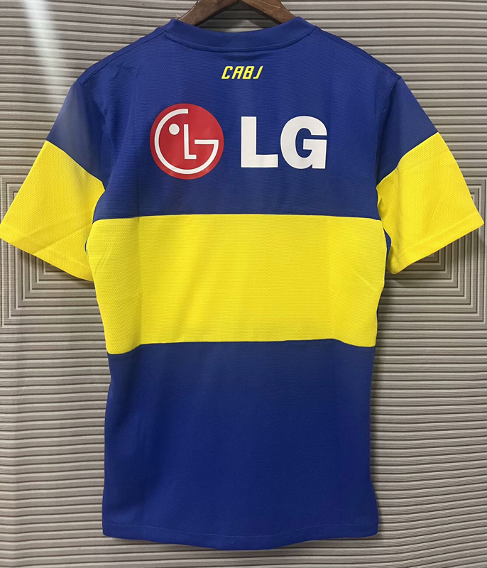 2011-2012 Boca Juniors Home Retro Soccer Jersey