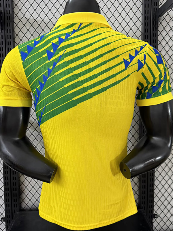 26-27 Brazil Yellow Special Edition Player Version Soccer Jersey (三叶标)
