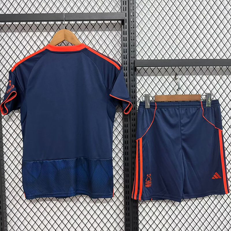 25-26 Nottingham Forest Third Kids Soccer Jersey