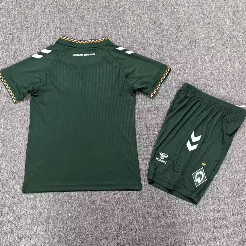26-27 Werder Bremen Away Kids Soccer Jersey