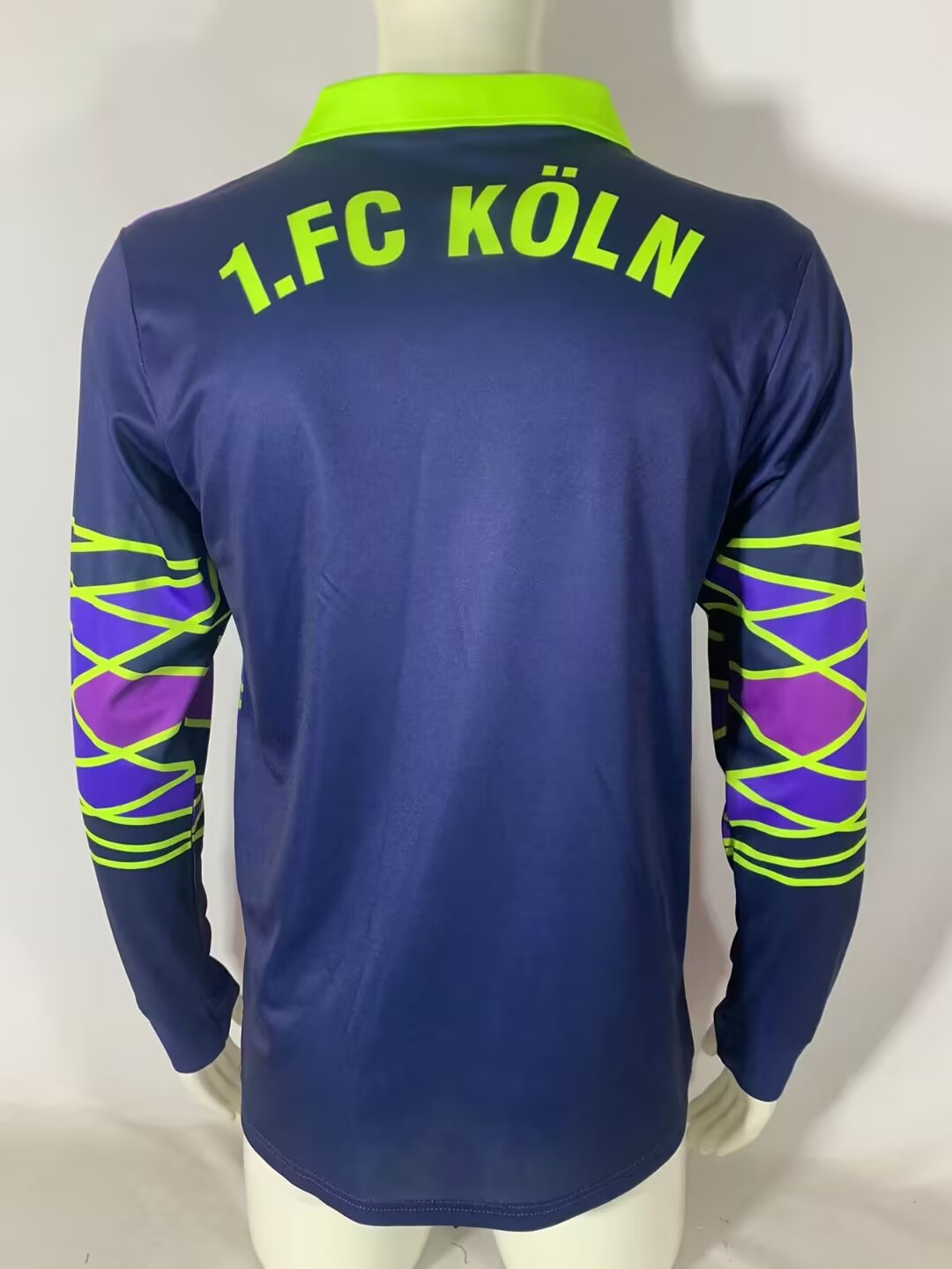 1991-1992 koln Goalkeeper Long Sleeve Retro Soccer Jersey (长袖)