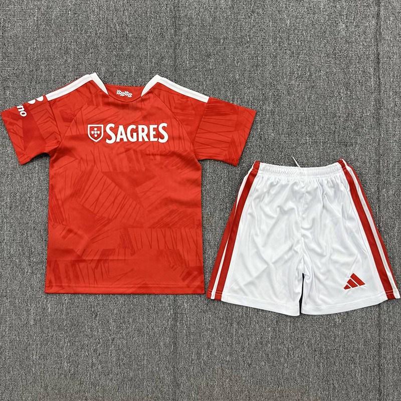 26-27 Benfica Home Kids Soccer Jersey