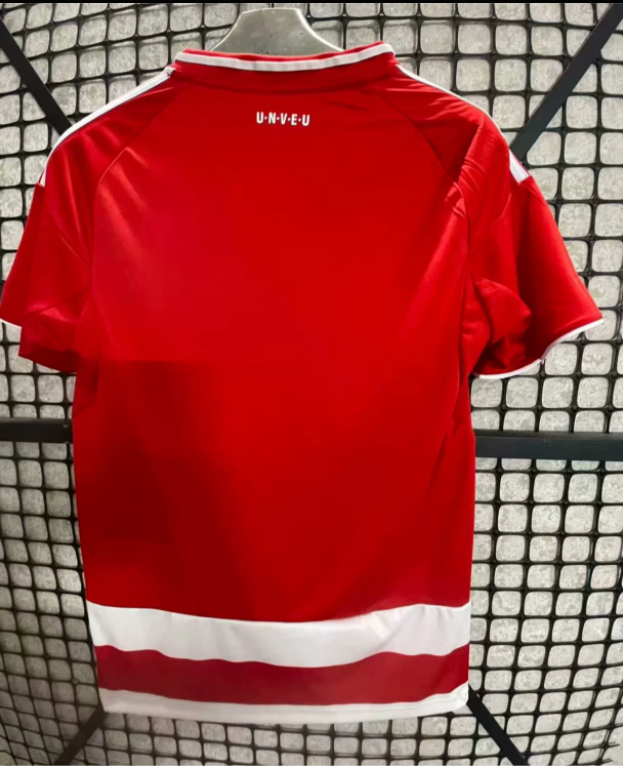 25-26 Berlin Union Red White Fans Soccer Jersey