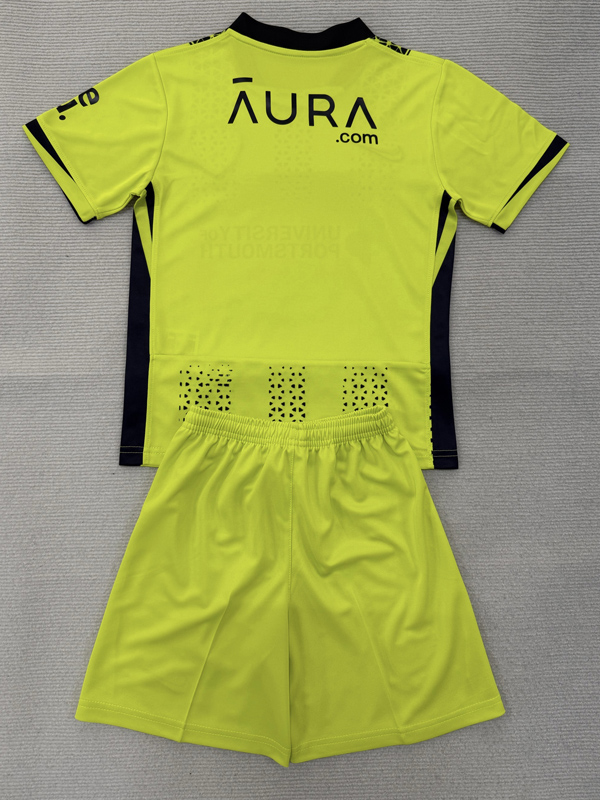 25-26 Portsmouth Third Kids Soccer Jersey
