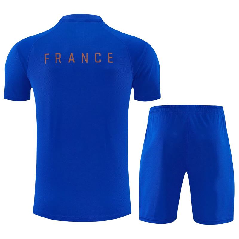 26-27 France Fancy blue Training Short Suit