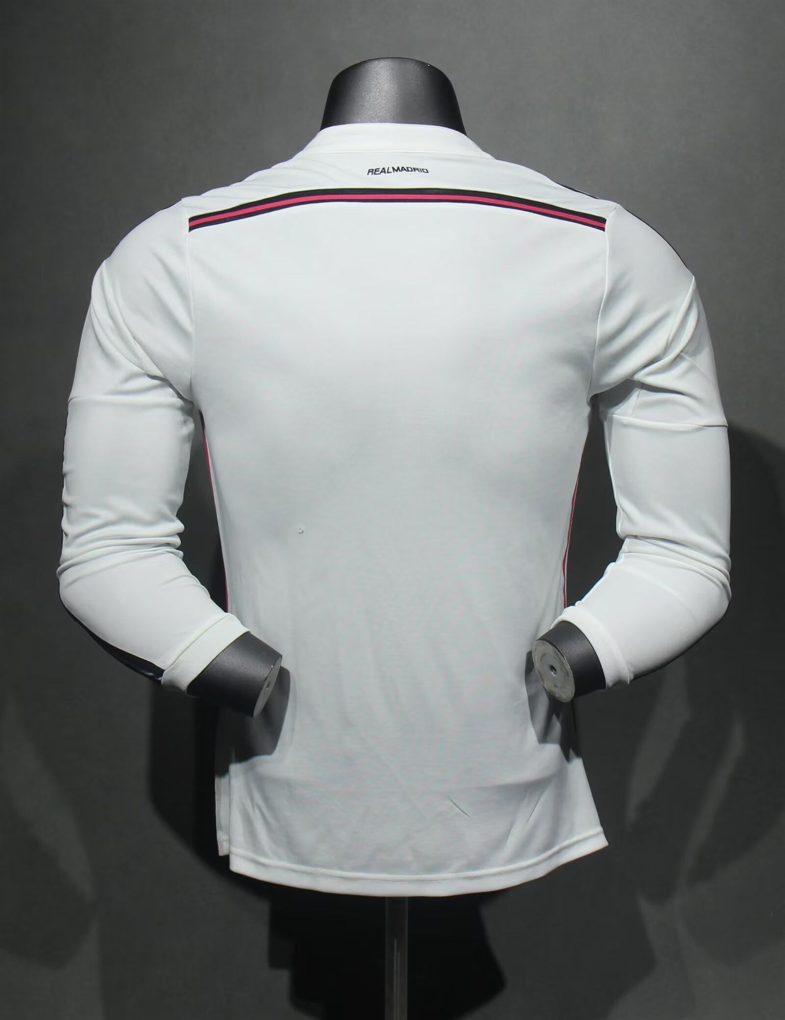 2014-2015 RMA Home Player Version 长袖球员 Long Sleeve Retro Soccer Jersey