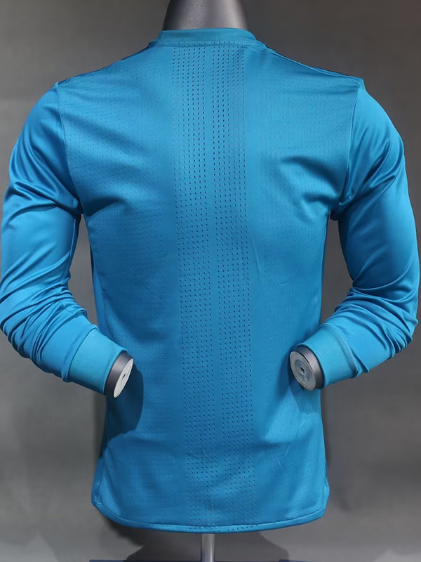 2017-2018 RMA Third Player Version 长袖球员 Long Sleeve Retro Soccer Jersey