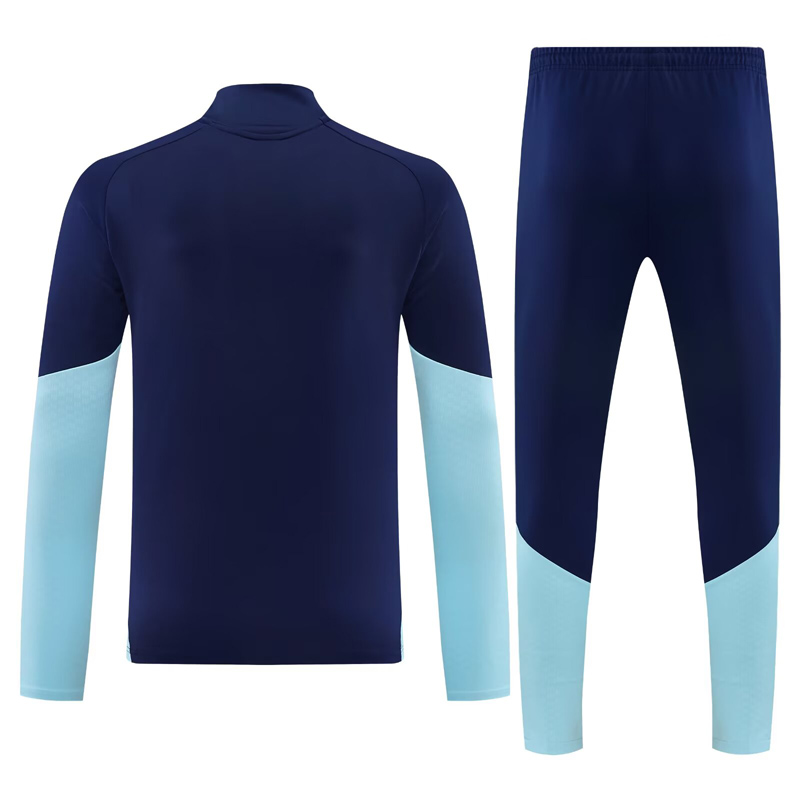 26-27 Argentina Royal blue Half Pull Tracksuit (半拉链)