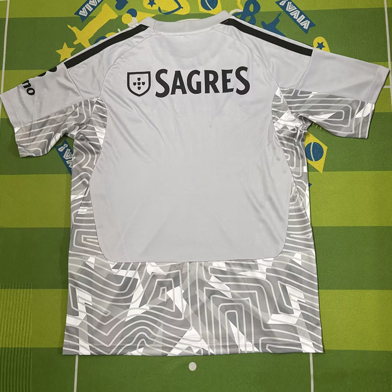 26-27 Benfica Grey Goalkeeper Soccer Jersey
