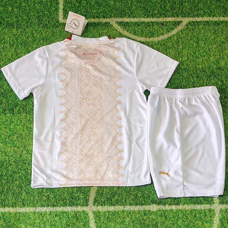 26-27 Morocco Away Kids Soccer Jersey