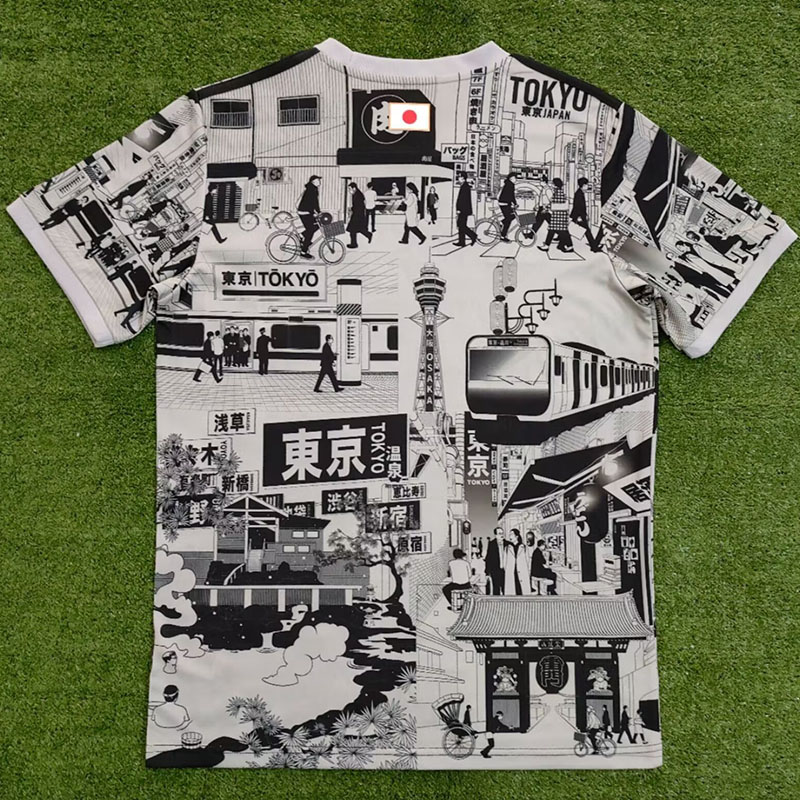 2024 Japan Grey Special Edition Fans Soccer Jersey 东京灰白
