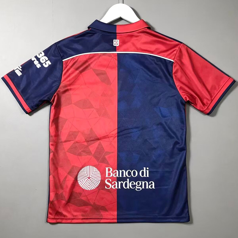 26-27 Cagliari Home Fans Soccer Jersey