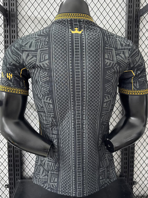 25-26 Brazil Black Gold Special Edition Player Version Soccer Jersey