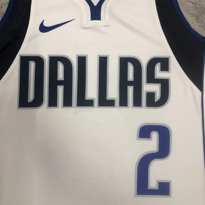 22-23 Dallas Mavericks IRVING #2 White Home Top...