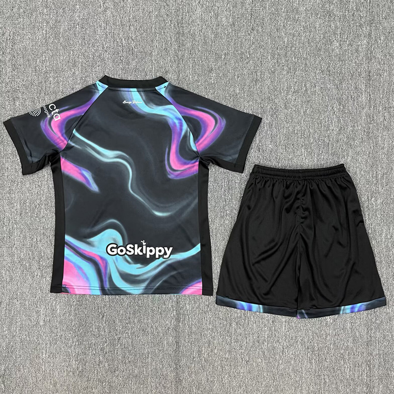 25-26 Bristol City Away Kids Soccer Jersey