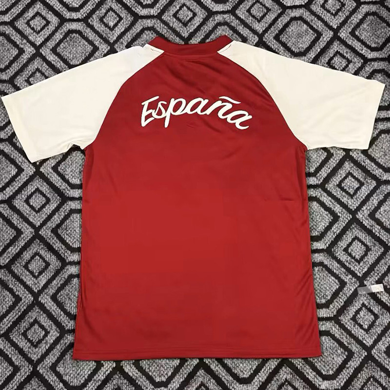 26-27 Spain Red Training shirts