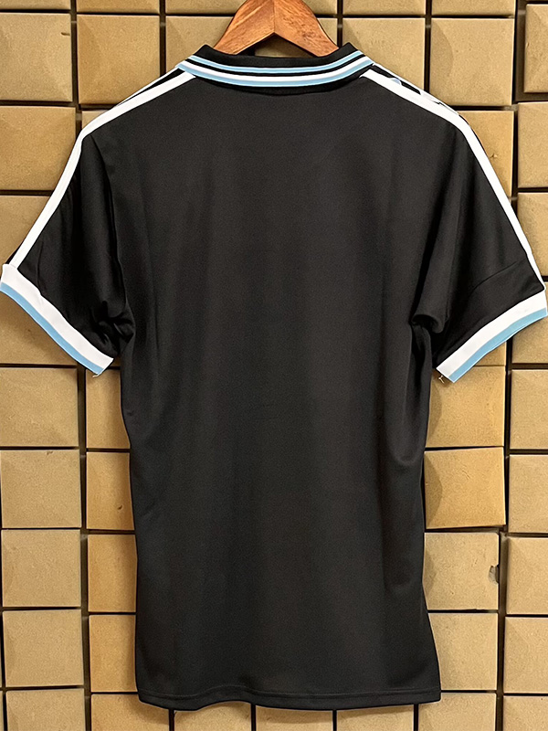 1994 Argentina Black Special Edition Retro Soccer Jersey
