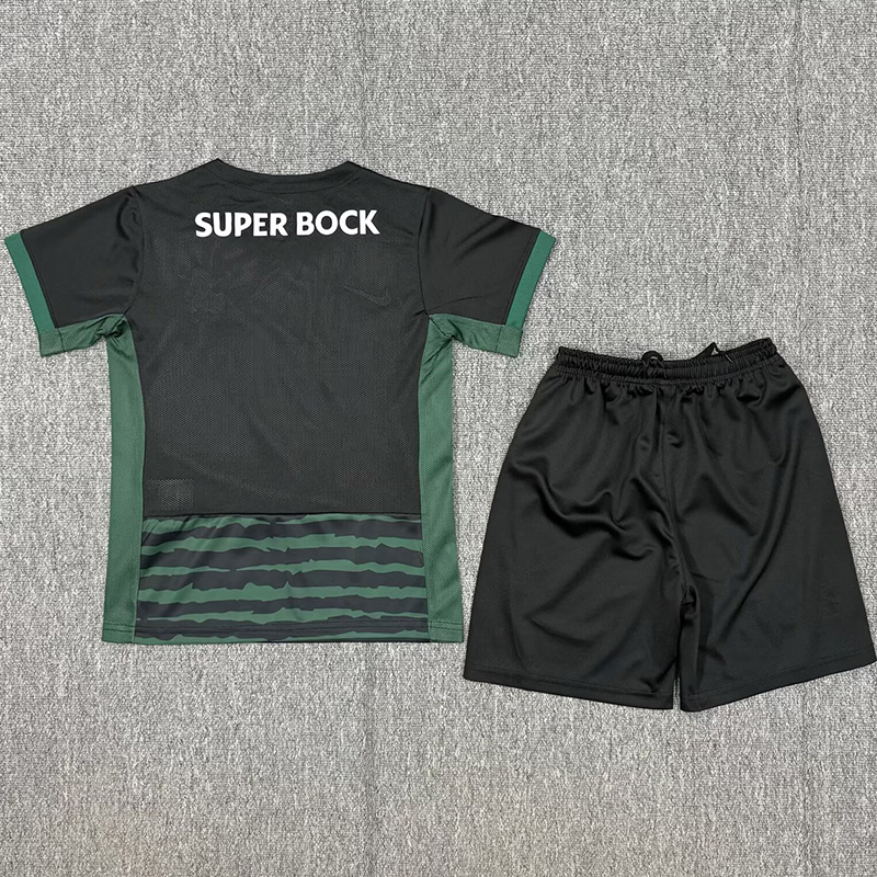 25-26 Sporting Lisbon Christmas Edition Kids Soccer Jersey (圣诞版)