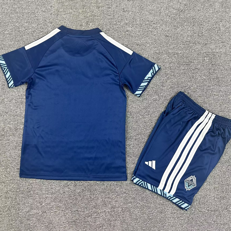 26-27 Vancouver Whitecaps Home Kids Soccer Jersey