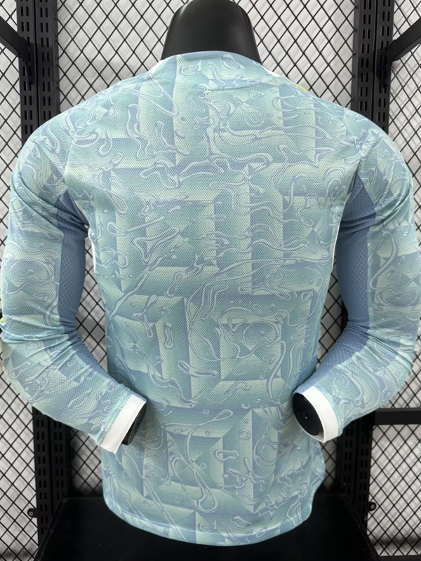 25-26 JUV Away Long Sleeve Player Version Soccer Jersey (长袖球员)