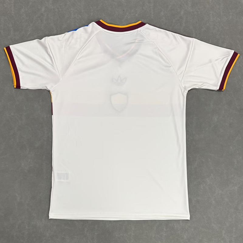 26-27 Roma White Special Edition Fans Soccer Jersey