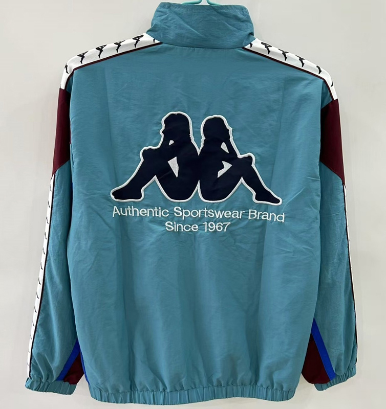 1967 RMA Green Retro Windbreaker #刺绣