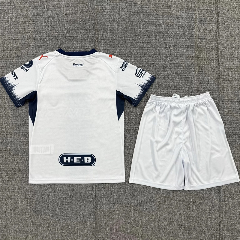 26-27 Monterrey Away Kids Soccer Jersey