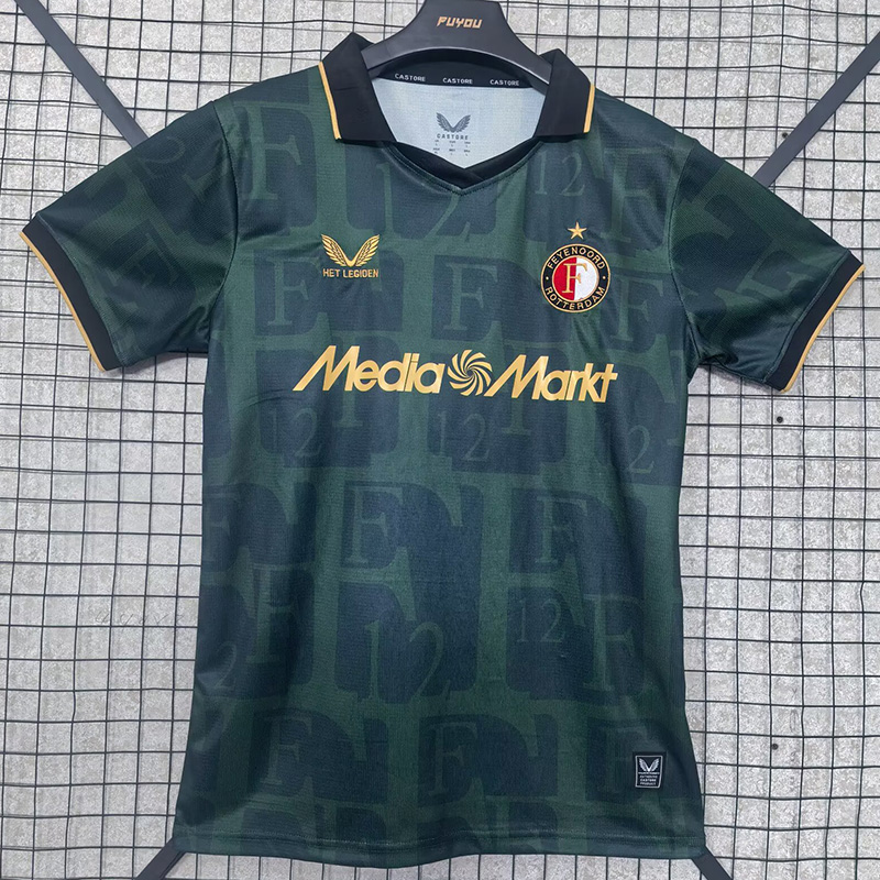 25-26 Feyenoord Fourth Fans Soccer Jersey