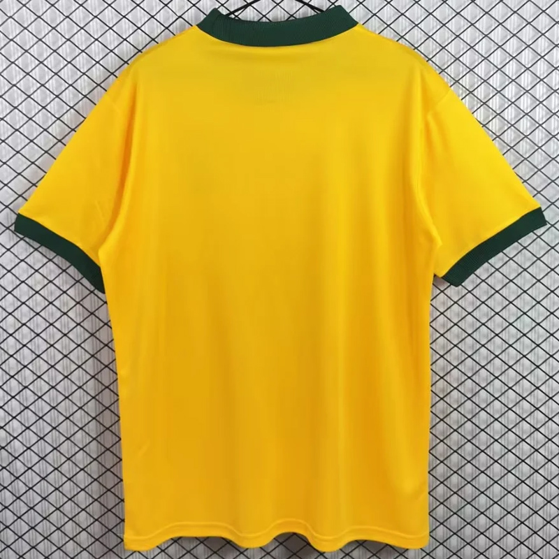 1982 Brazil Home Retro Soccer Jersey