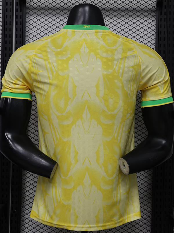 26-27 Brazil Yellow Special Edition Player Version Training shirts (逗号)