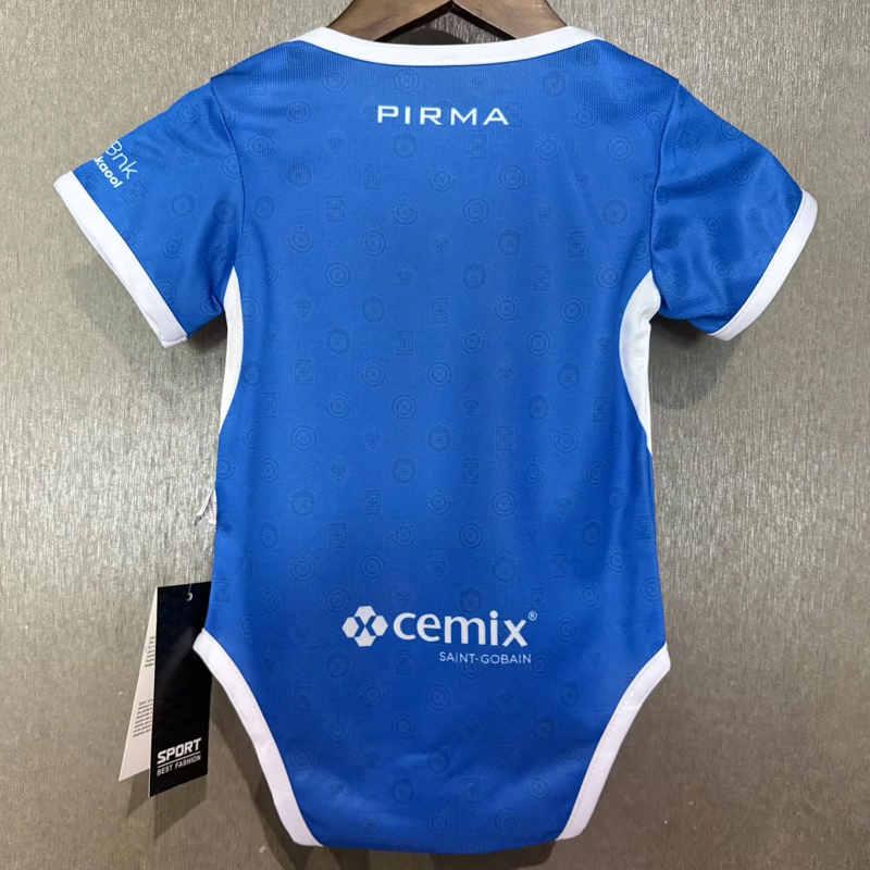26-27 Cruz Azul Home Baby Infant Crawl Suit