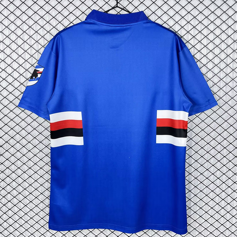 1993-1994 Sampdoria Home Retro Soccer Jersey