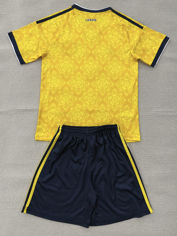 26-27 Leeds United Away Kids Soccer Jersey