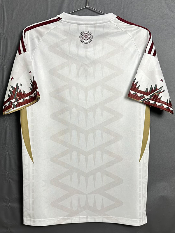 26-27 Mexico White Brown Special Edition Fans Training shirts