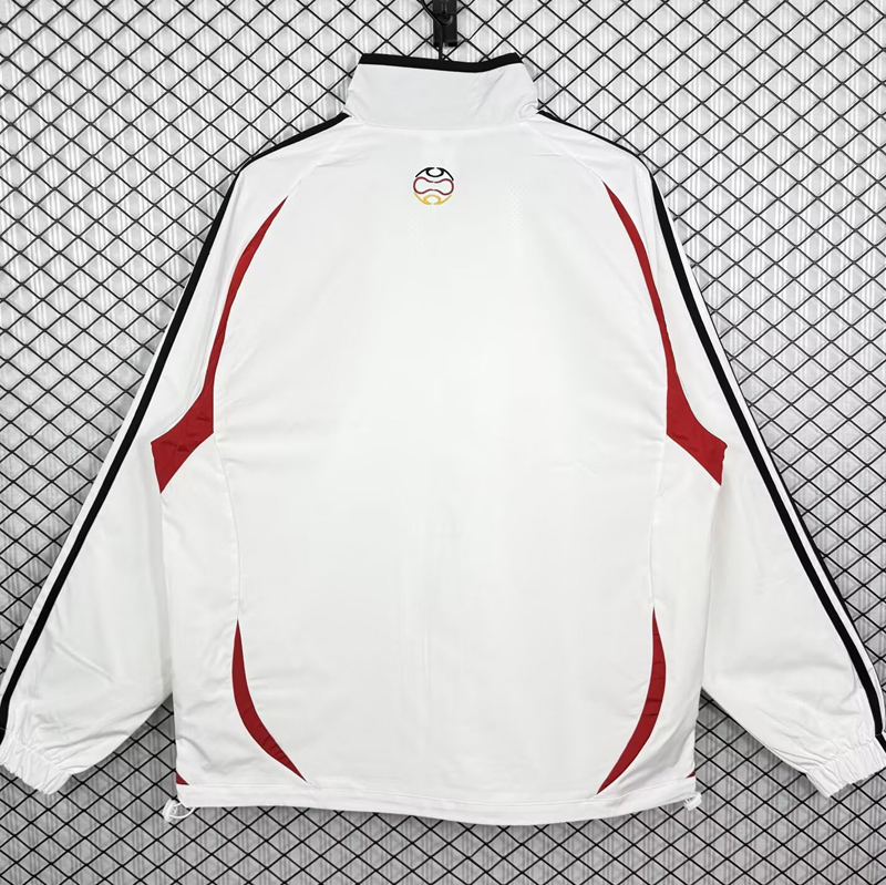 2006 Germany White Retro Windbreaker