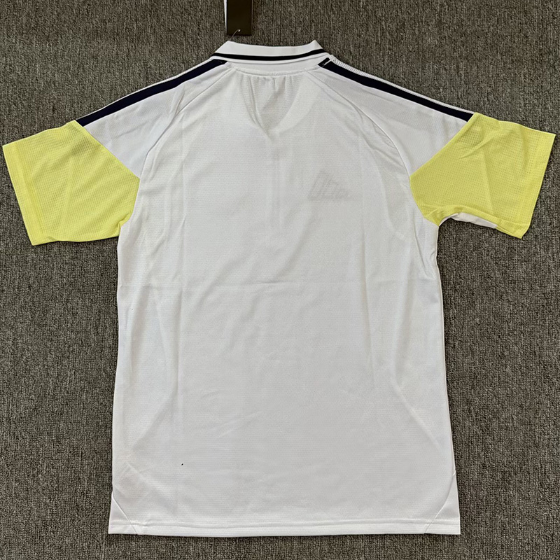 26-27 Fenerbahce White Polo Short Sleeve (半拉链)