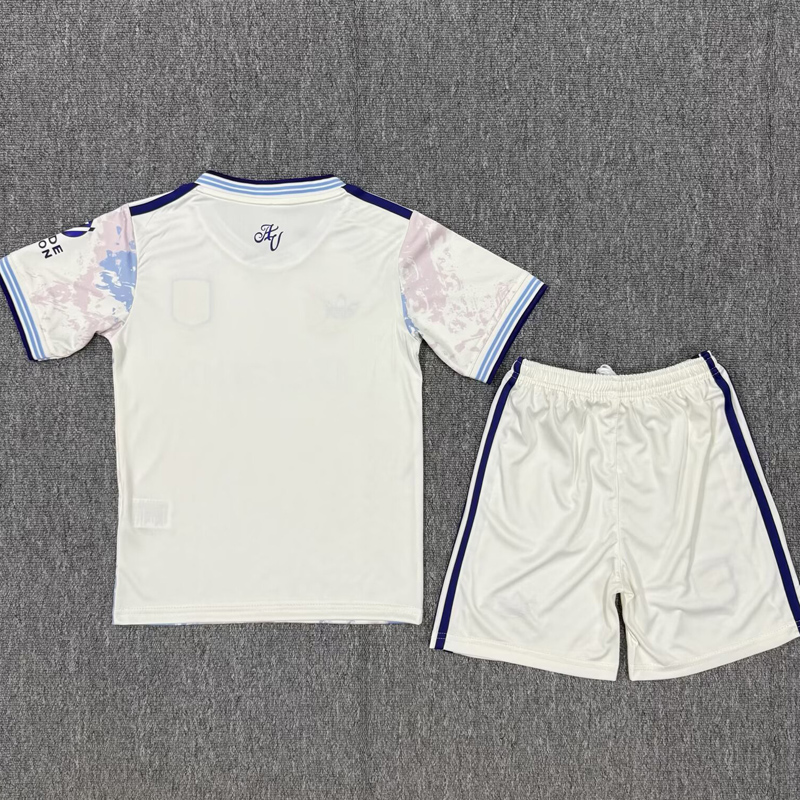 25-26 Aston Villa Third Kids Soccer Jersey