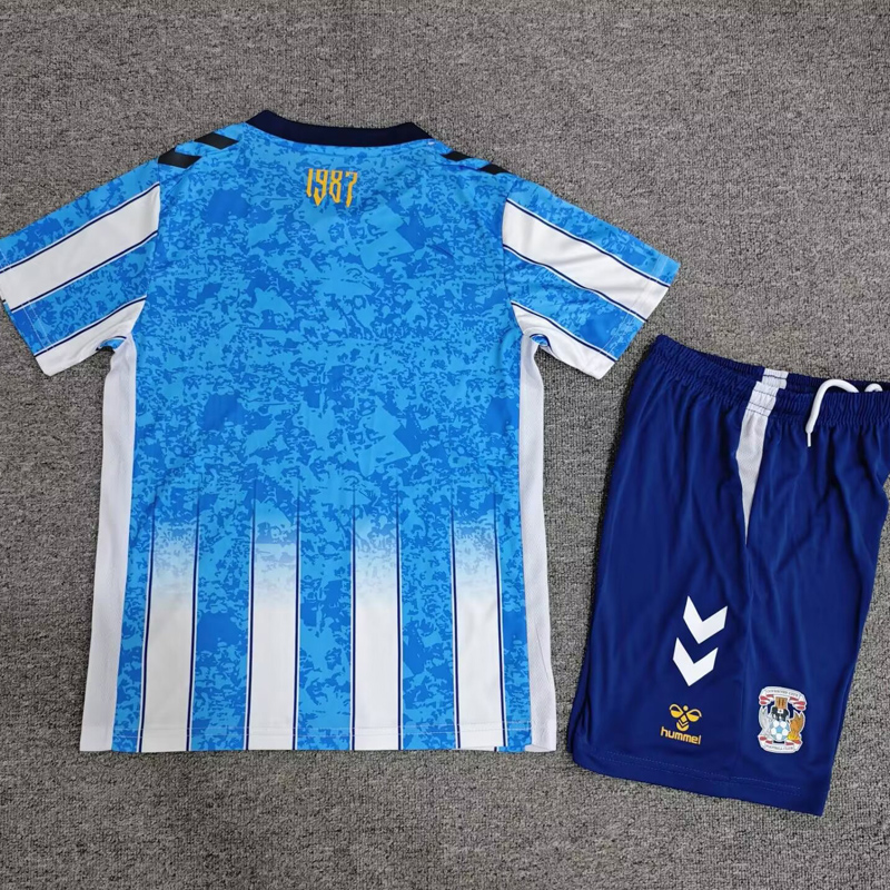 26-27 Coventry City Home Kids Soccer Jersey