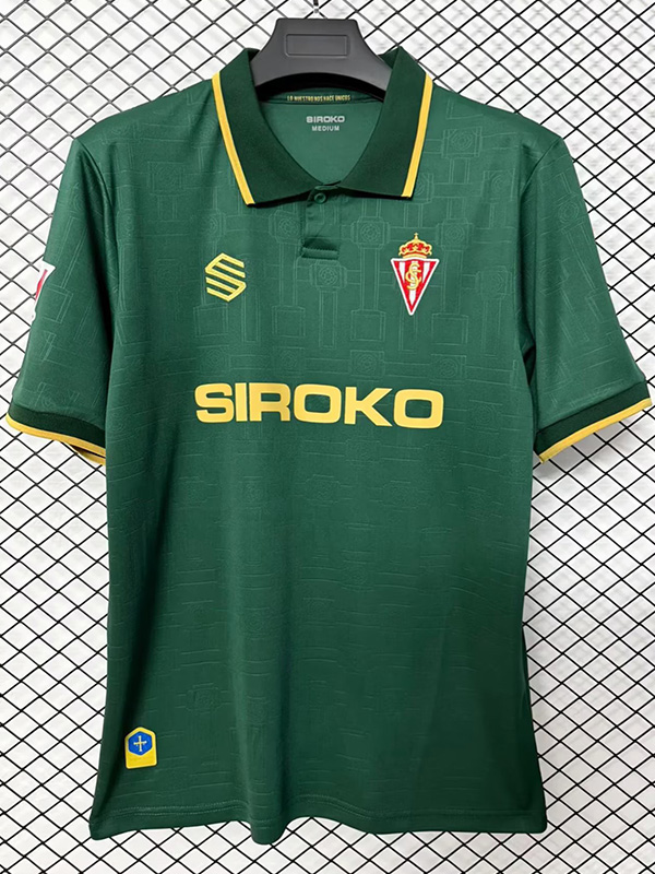 26-27 Gijon Away Fans Soccer Jersey